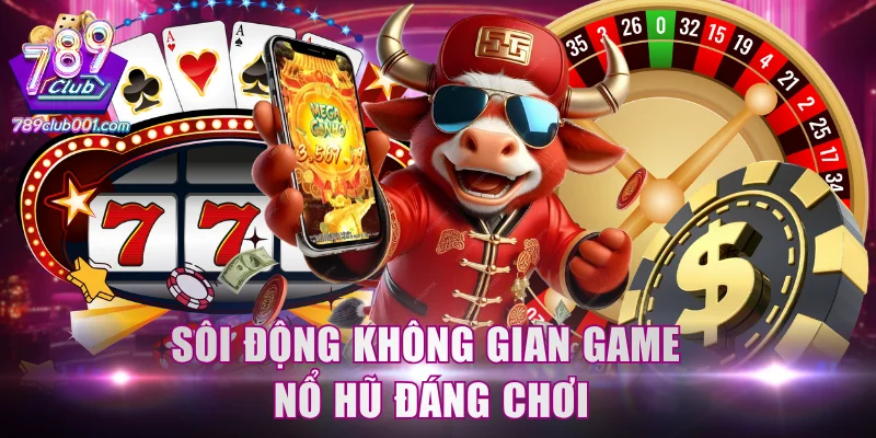 Sôi động không gian game nổ hũ đáng chơi